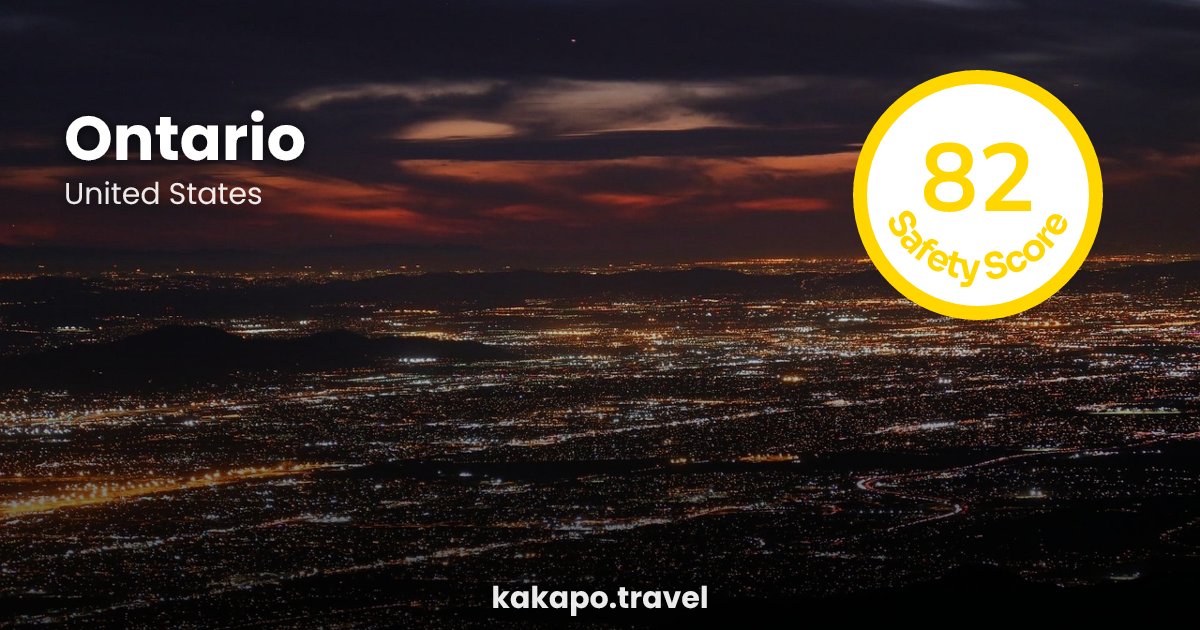 Is Ontario, United States safe? — Kakapo travel safety guide