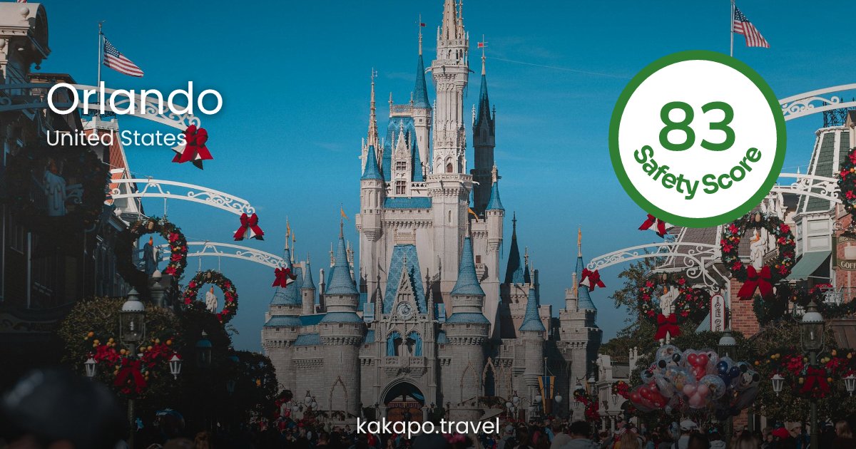 Is Orlando, United States safe? — Kakapo travel safety guide