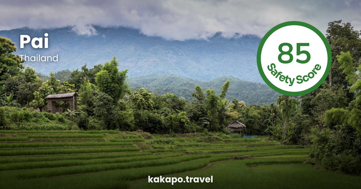 Is Pai, Thailand safe? — Kakapo travel safety guide