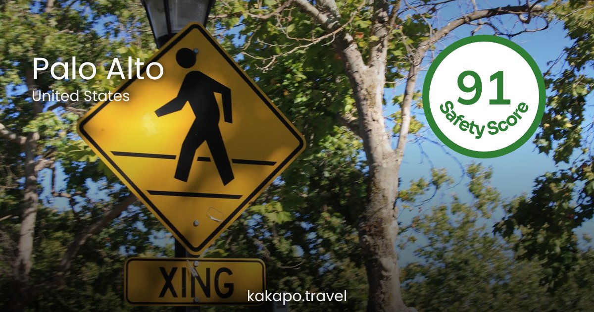 Is Palo Alto, United States safe? — Kakapo travel safety guide