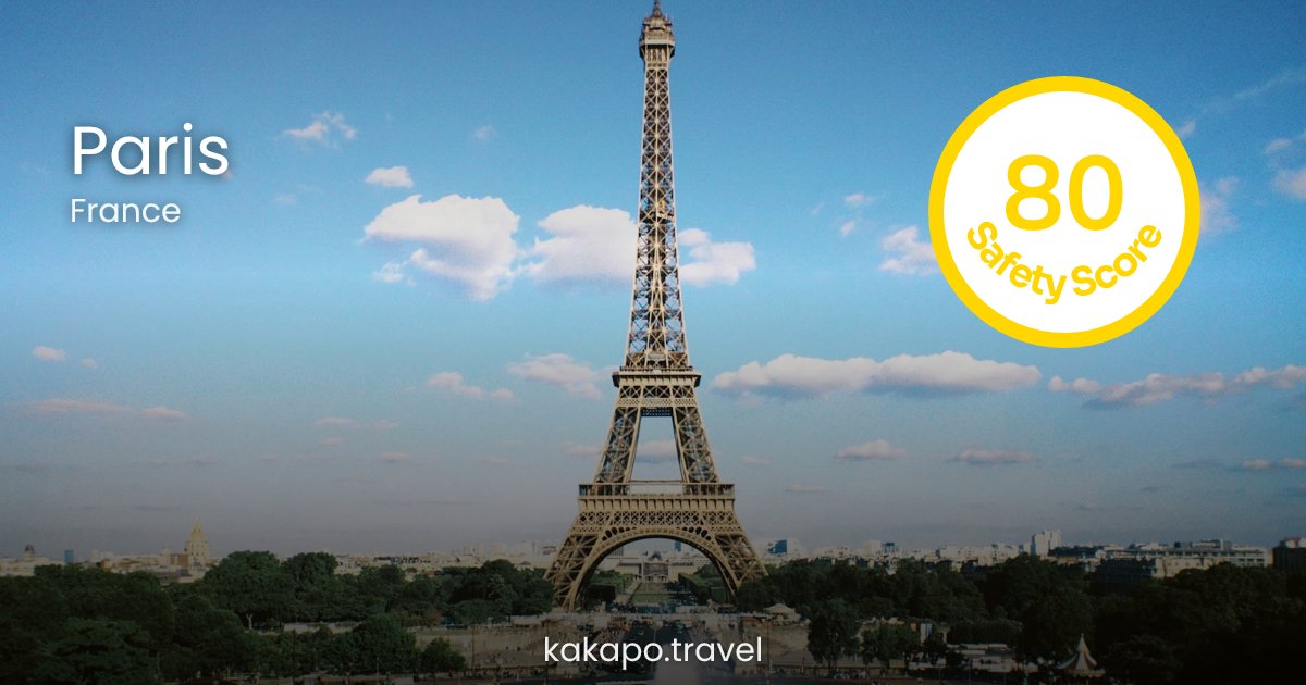 Is Paris, France safe? — Kakapo travel safety guide