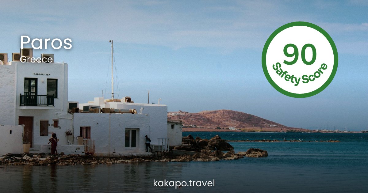 Is Paros, Greece safe? — Kakapo travel safety guide