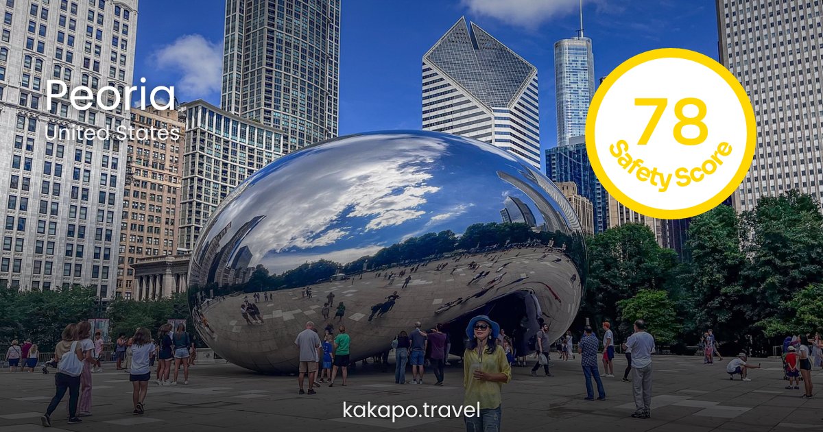 Is Peoria, United States safe? — Kakapo travel safety guide