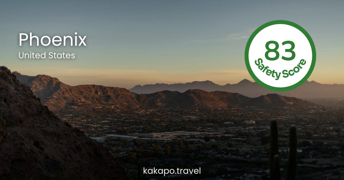Is Phoenix, United States safe? — Kakapo travel safety guide