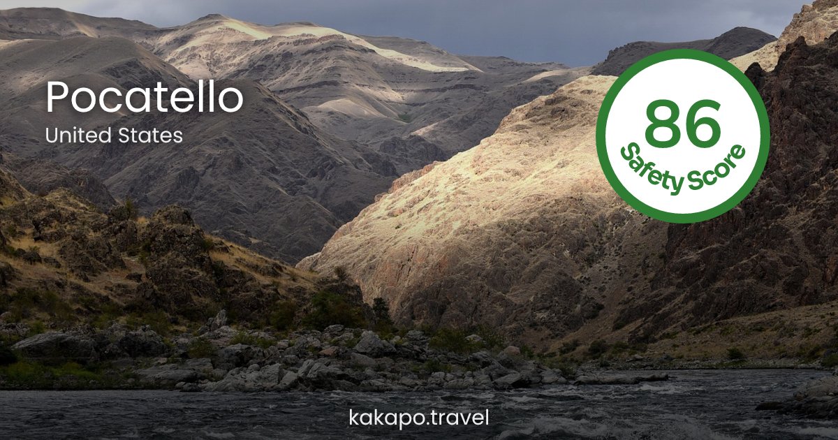 Is Pocatello, United States safe? — Kakapo travel safety guide