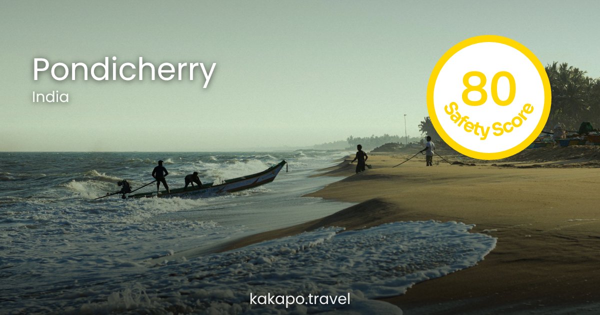 Is Pondicherry, India safe? — Kakapo travel safety guide