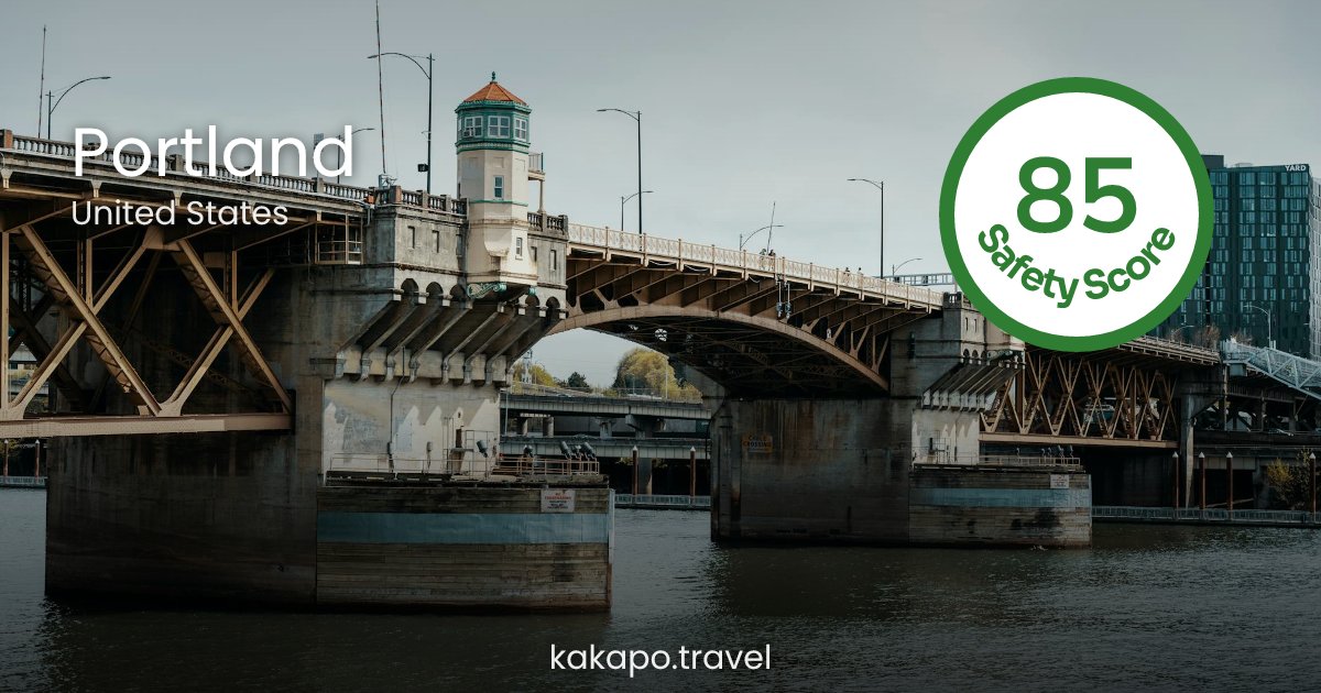 Is Portland, United States safe? — Kakapo travel safety guide