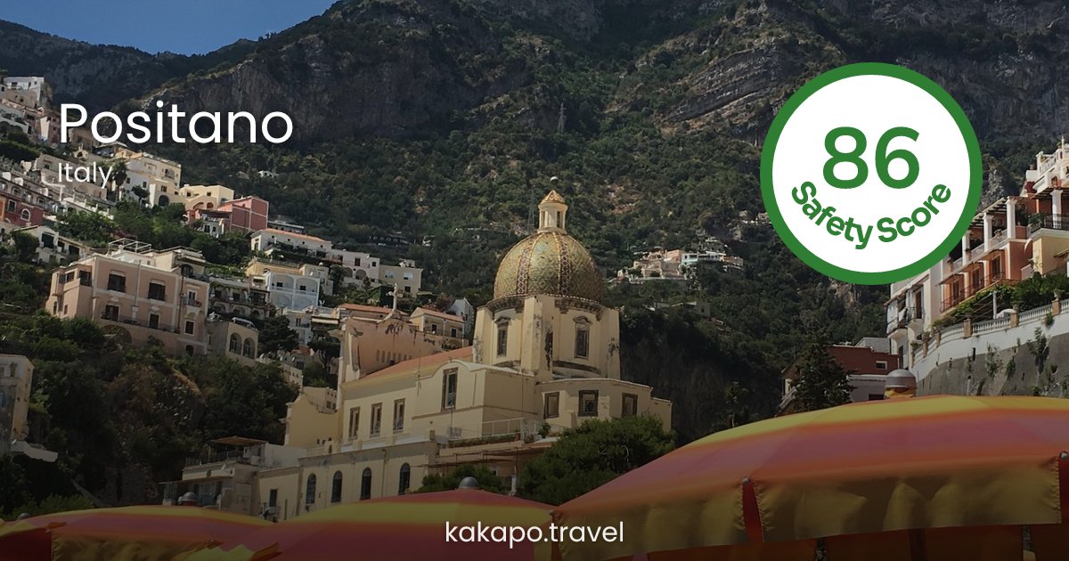 Is Positano, Italy safe? — Kakapo travel safety guide