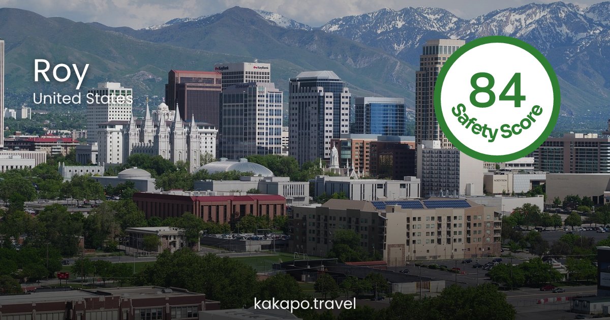 Is Roy, United States safe? — Kakapo travel safety guide
