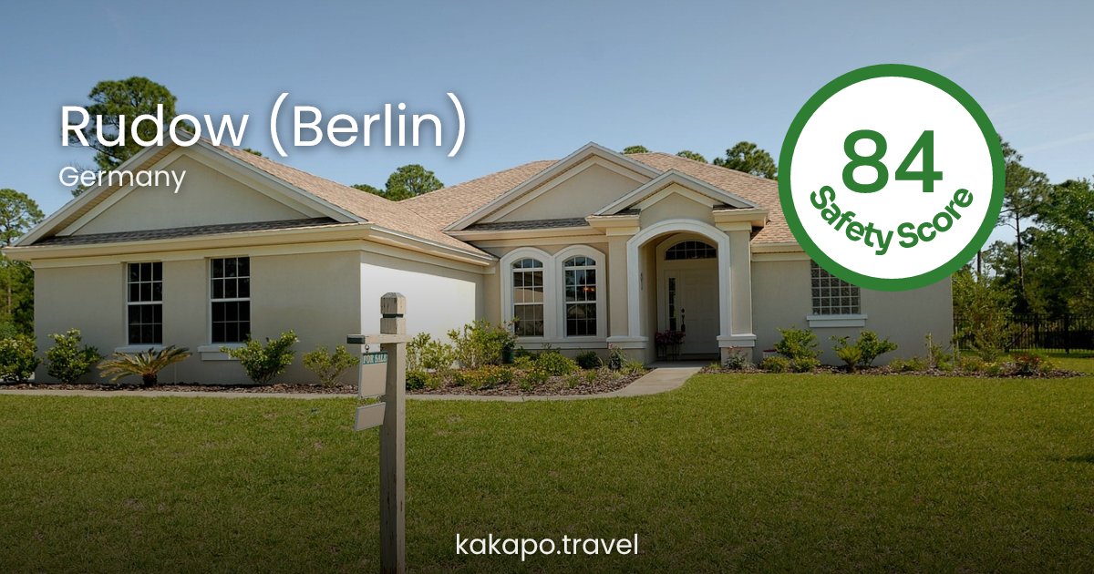 Is Rudow (Berlin), Germany safe? — Kakapo travel safety guide