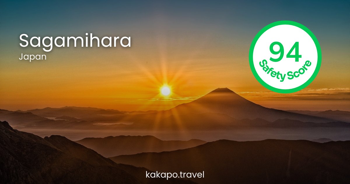 Is Sagamihara, Japan safe? — Kakapo travel safety guide