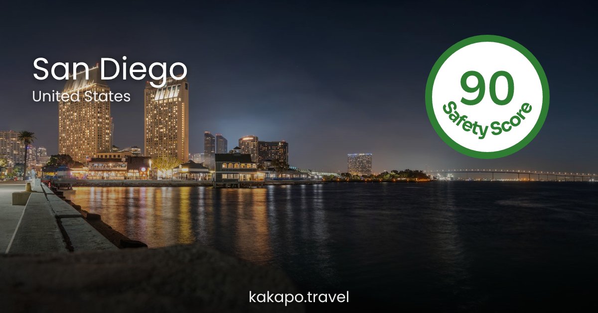 Is San Diego, United States safe? — Kakapo travel safety guide