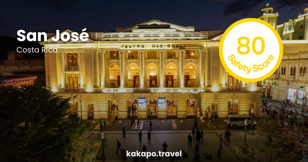 Is San José, Costa Rica safe? — Kakapo travel safety guide