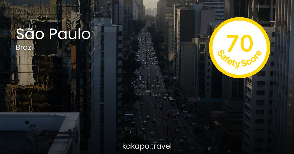 Is São Paulo, Brazil safe? — Kakapo travel safety guide