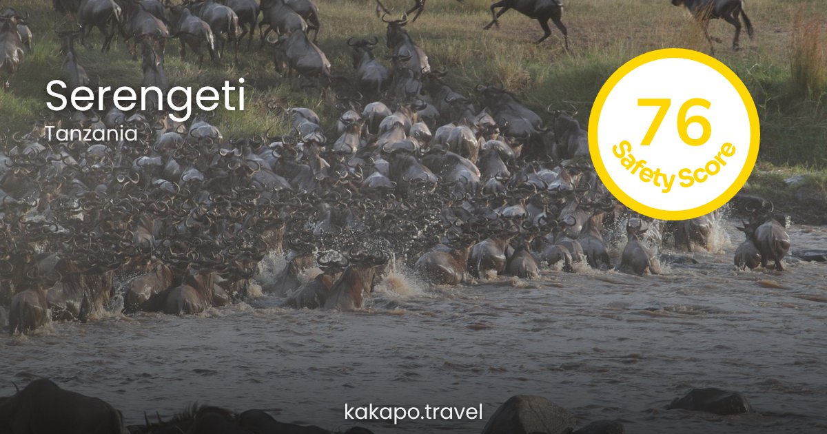 Is Serengeti, Tanzania safe? — Kakapo travel safety guide