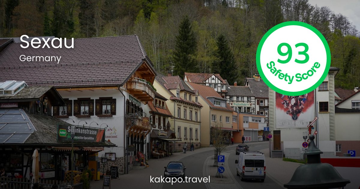 Is Sexau, Germany safe? — Kakapo travel safety guide