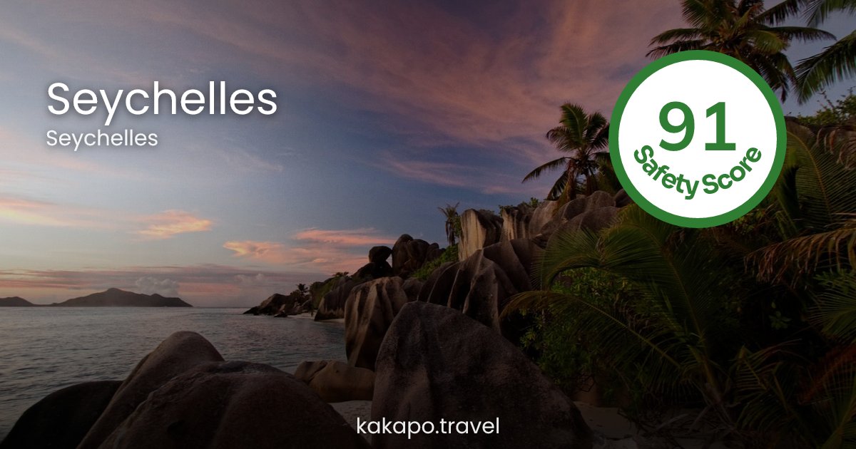 Is Seychelles, Seychelles safe? — Kakapo travel safety guide