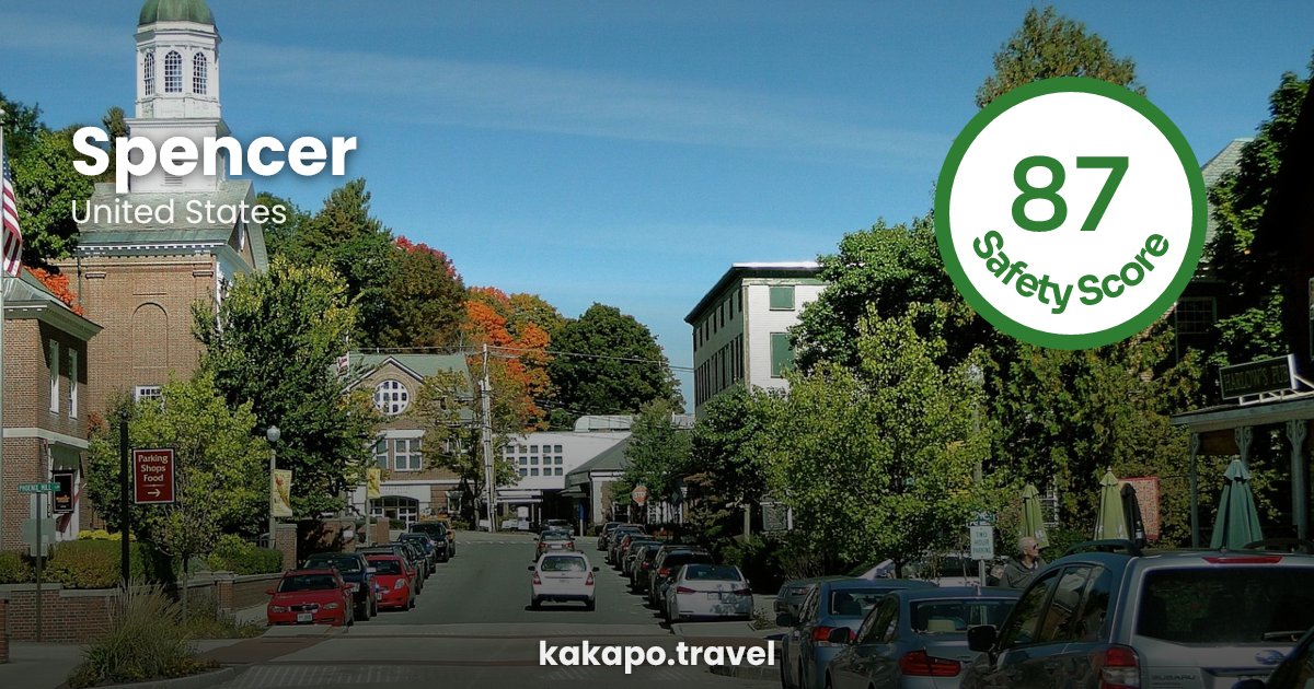 Is Spencer, United States safe? — Kakapo travel safety guide