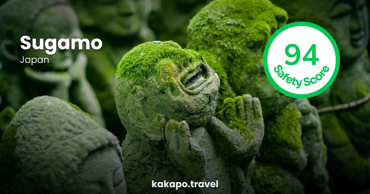 Is Sugamo, Japan safe? — Kakapo travel safety guide
