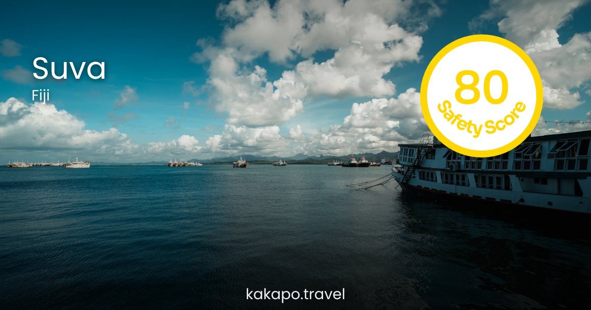 Is Suva, Fiji safe? — Kakapo travel safety guide