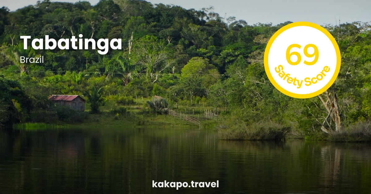 Is Tabatinga, Brazil safe? — Kakapo travel safety guide