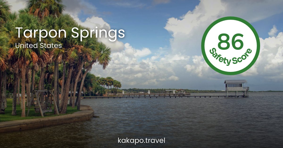 Is Tarpon Springs, United States safe? — Kakapo travel safety guide