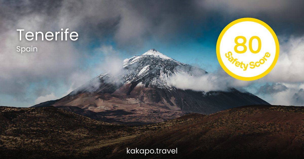 Is Tenerife, Spain safe? — Kakapo travel safety guide