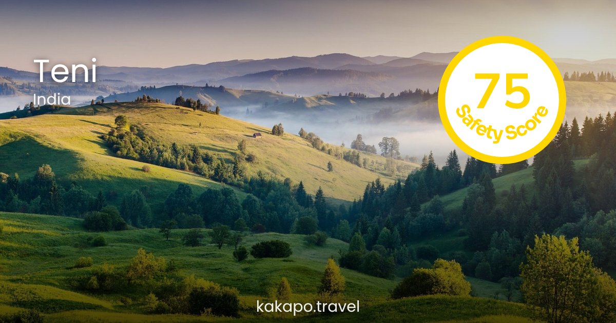 Is Teni, India safe? — Kakapo travel safety guide