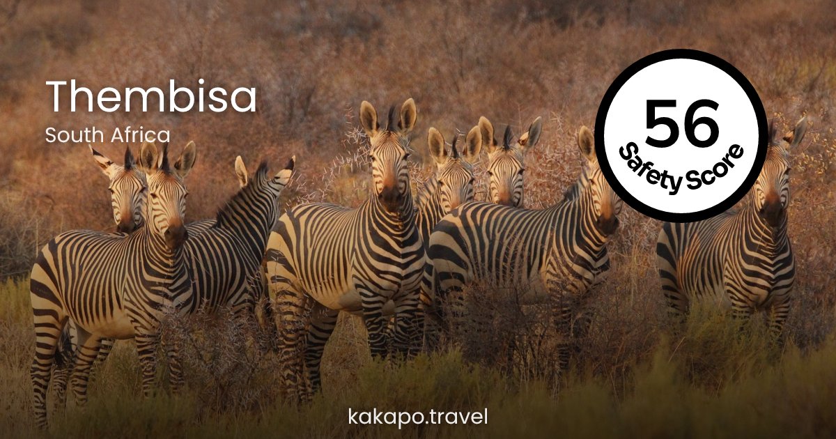 Is Thembisa, South Africa safe? — Kakapo travel safety guide