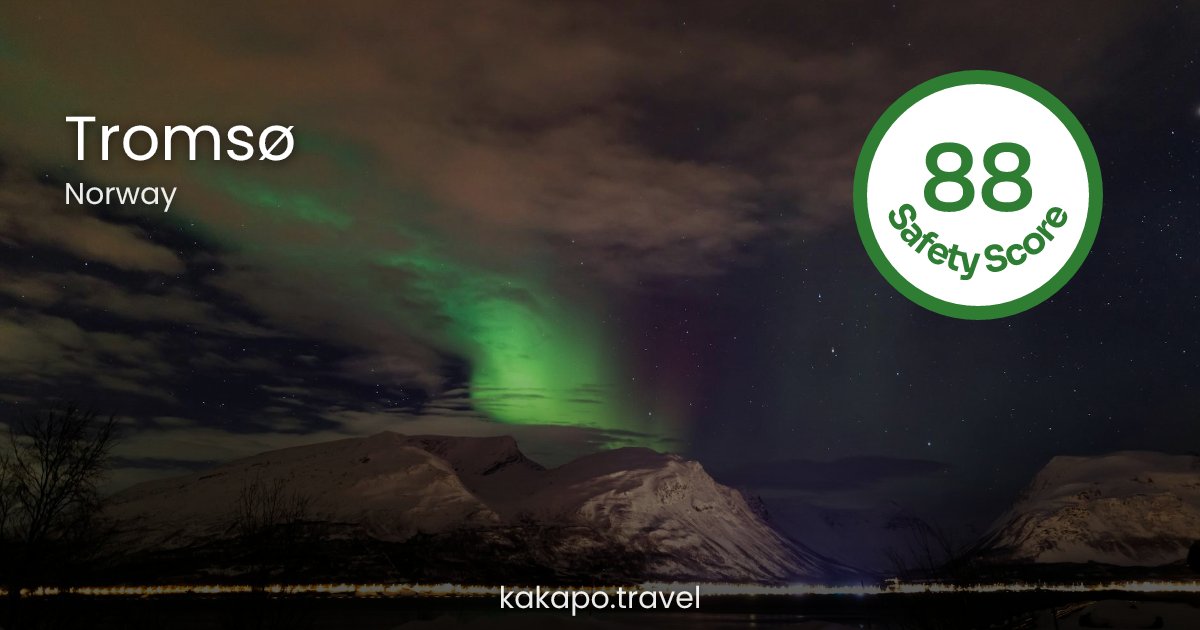 Is Tromsø, Norway safe? — Kakapo travel safety guide