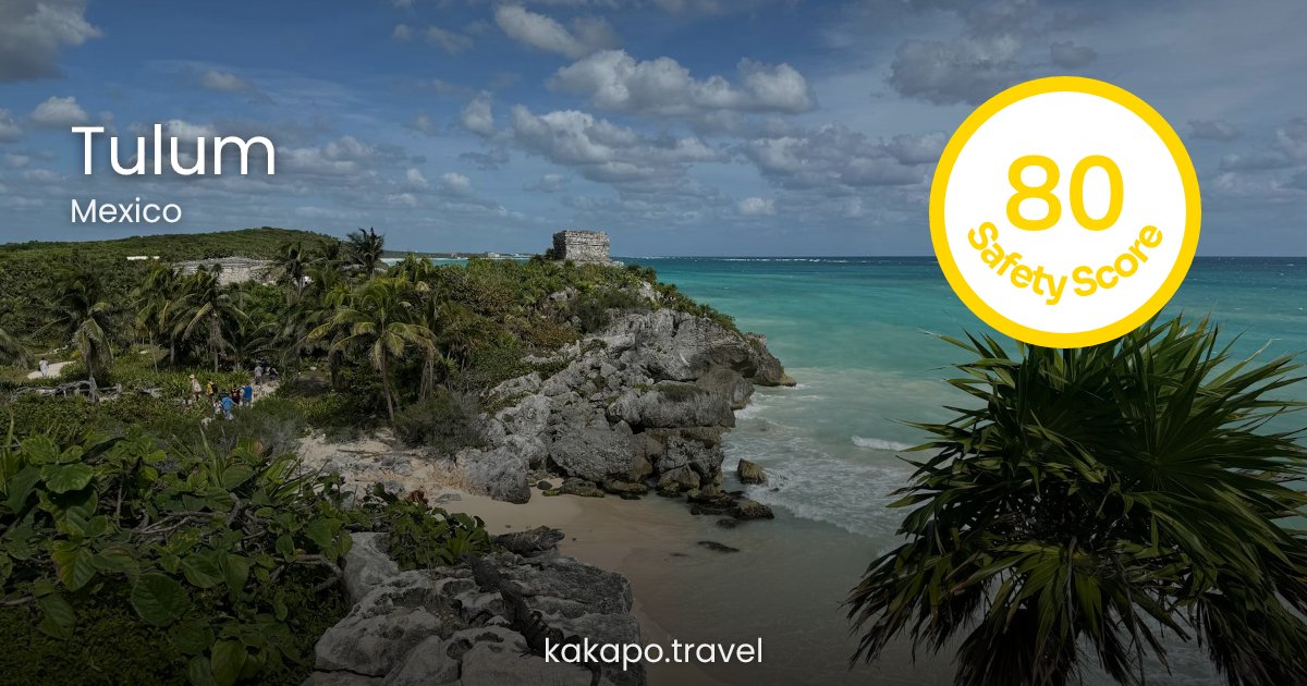 Is Tulum, Mexico safe? — Kakapo travel safety guide