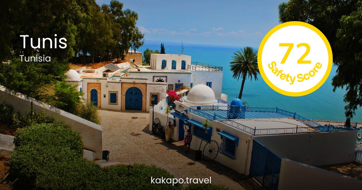Is Tunis, Tunisia safe? — Kakapo travel safety guide