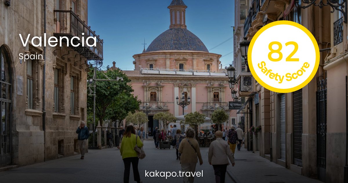 Is Valencia, Spain safe? — Kakapo travel safety guide