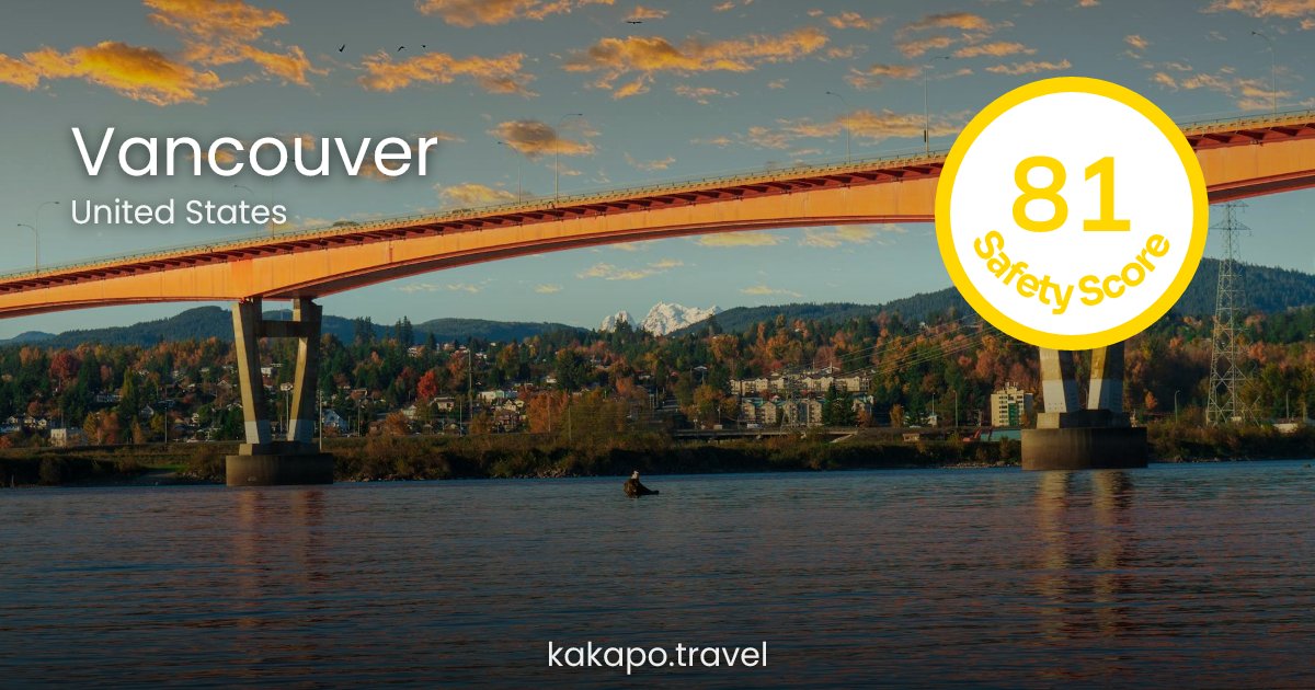 Is Vancouver, United States safe? — Kakapo travel safety guide