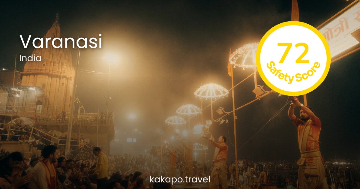 Is Varanasi, India safe? — Kakapo travel safety guide