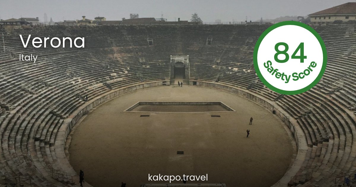 Is Verona, Italy safe? — Kakapo travel safety guide