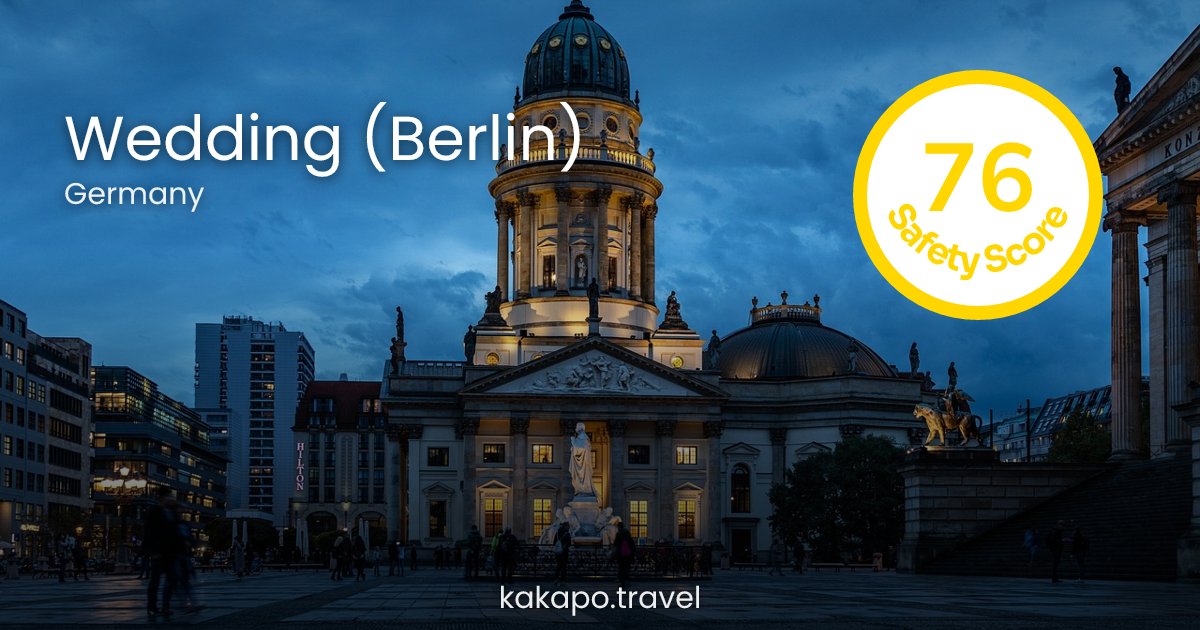 Is Wedding (Berlin), Germany safe? — Kakapo travel safety guide