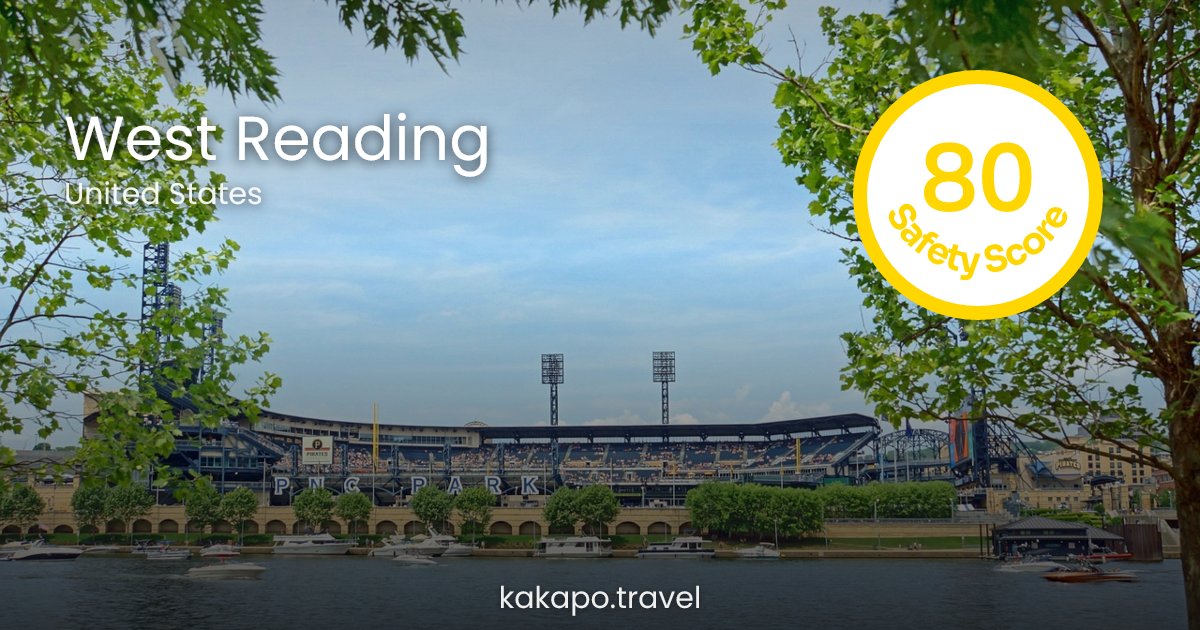 Is West Reading, United States safe? — Kakapo travel safety guide
