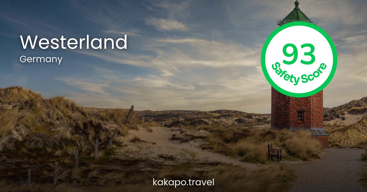 Is Westerland, Germany safe? — Kakapo travel safety guide