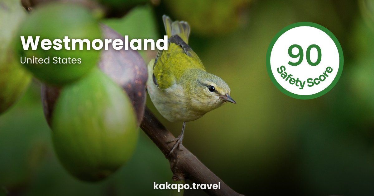 Is Westmoreland, United States safe? — Kakapo travel safety guide
