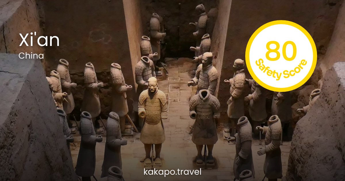 Is Xi'an, China safe? — Kakapo travel safety guide