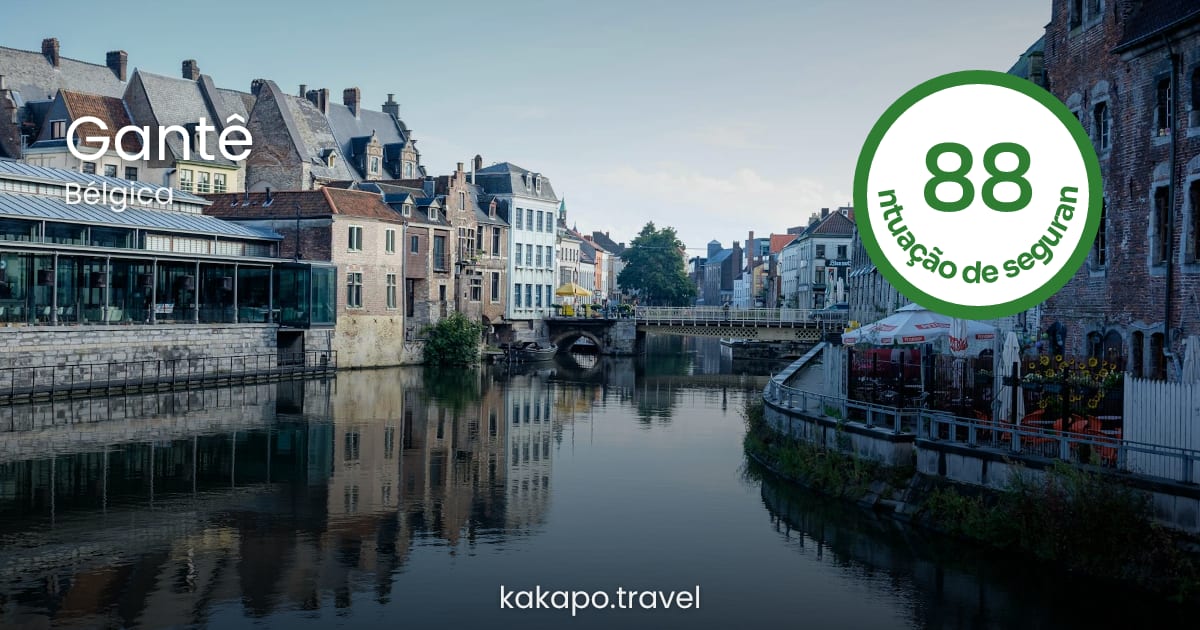 É seguro Gantê, Bélgica? Guia de Segurança de Viagens 2026