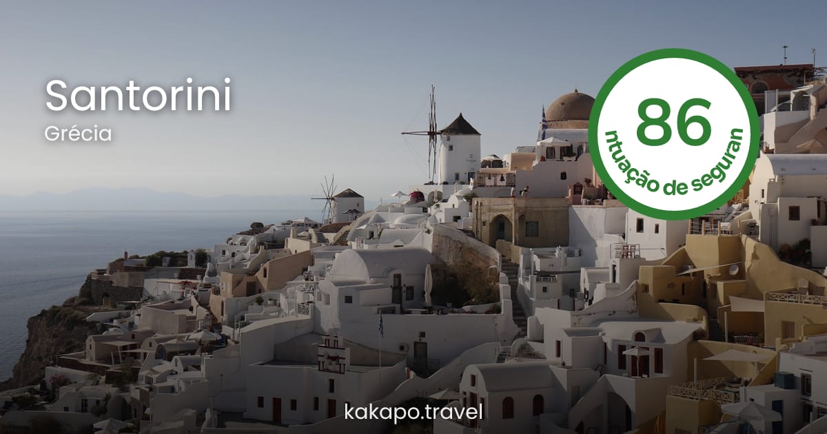 Santorini, Grécia é Segura? Guia 2026