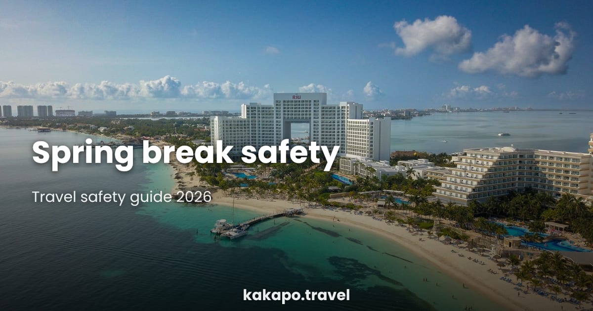 Safest Spring Break Destinations 2026: 15 Cities Ranked