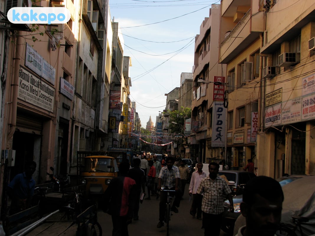 Áreas — Mylapore, T Nagar, Anna Nagar, OMR/corredor TI in Chennai, India — Guía de seguridad de viajes Kakapo