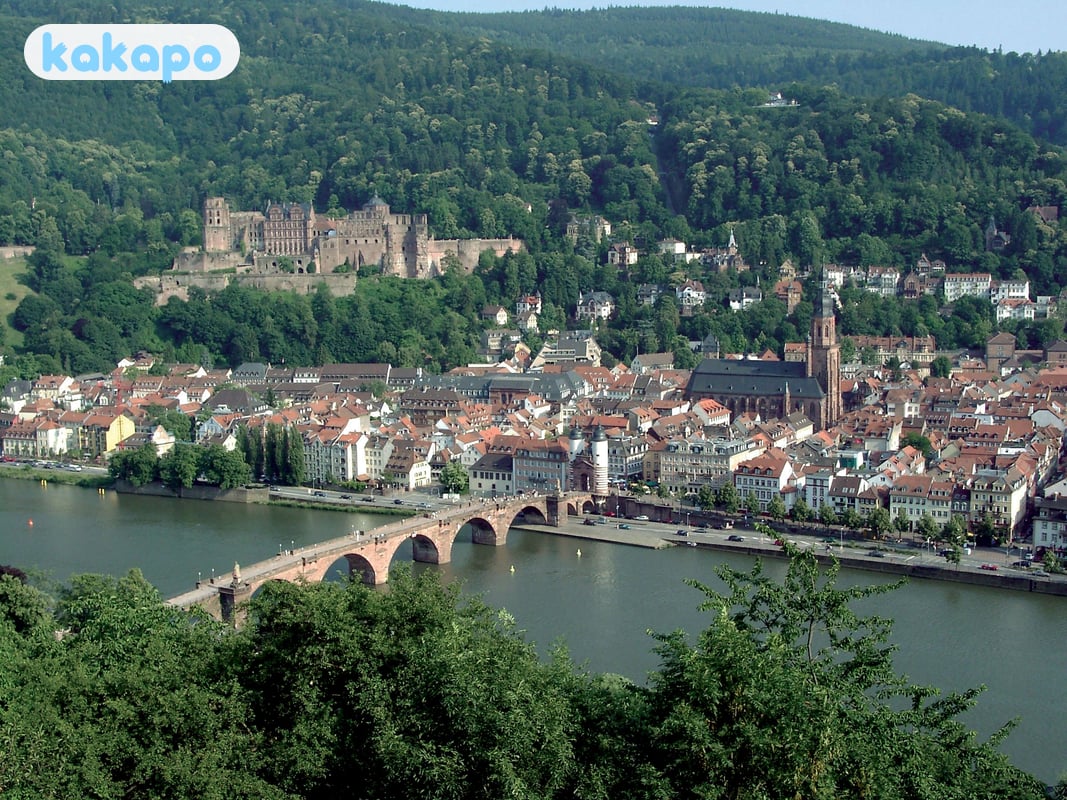 Desglose barrio por barrio in Heidelberg, Alemania — Guía de seguridad de viajes Kakapo