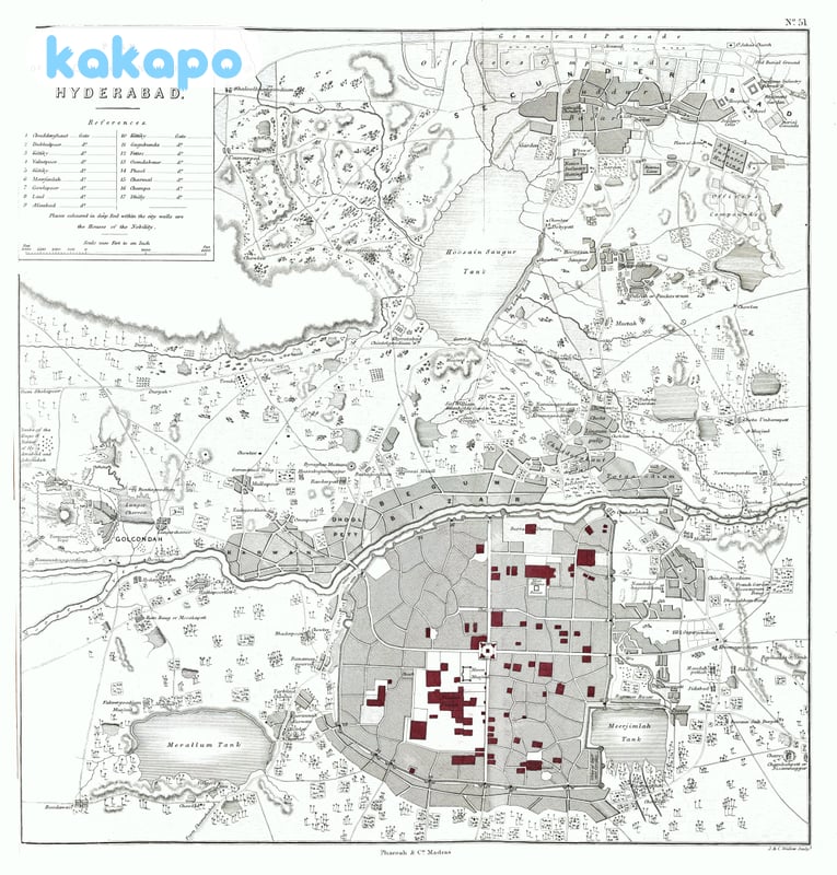 Áreas — Banjara Hills, Jubilee Hills, Old City, Secunderabad in Hyderabad, India — Guía de seguridad de viajes Kakapo