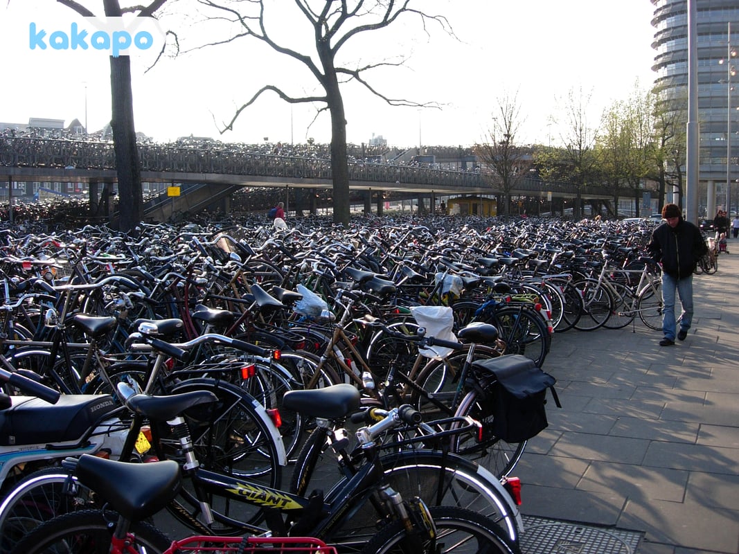 Vélos — le danger touristique #1 réel in Amsterdam, Pays-Bas — Guide de sécurité voyage Kakapo