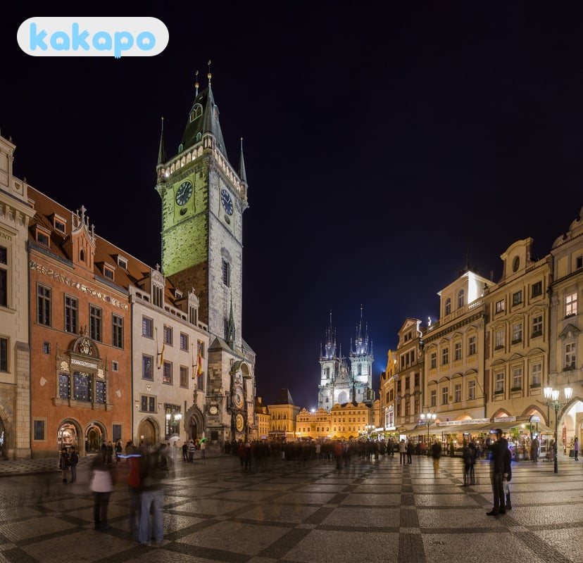 Zones — confortables, animées, et quelques zones plus calmes in Prague, République tchèque — Guide de sécurité voyage Kakapo