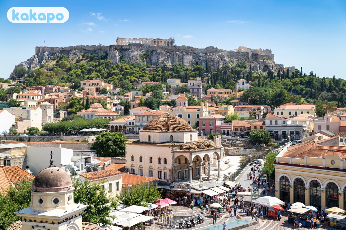 Acropolis — heat is the issue in Athens, Greece — Kakapo travel safety guide